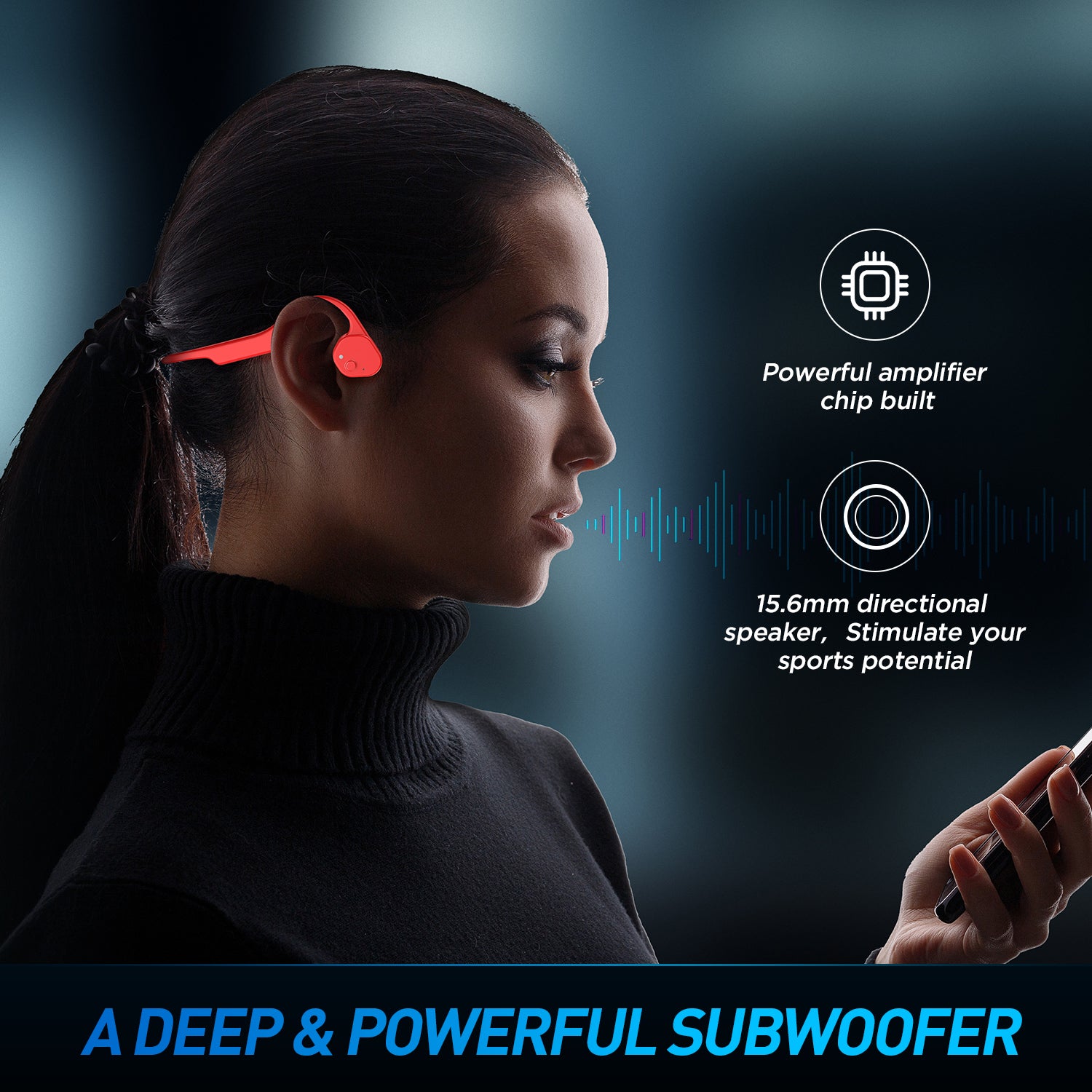 A deep &Powerful subwoofer